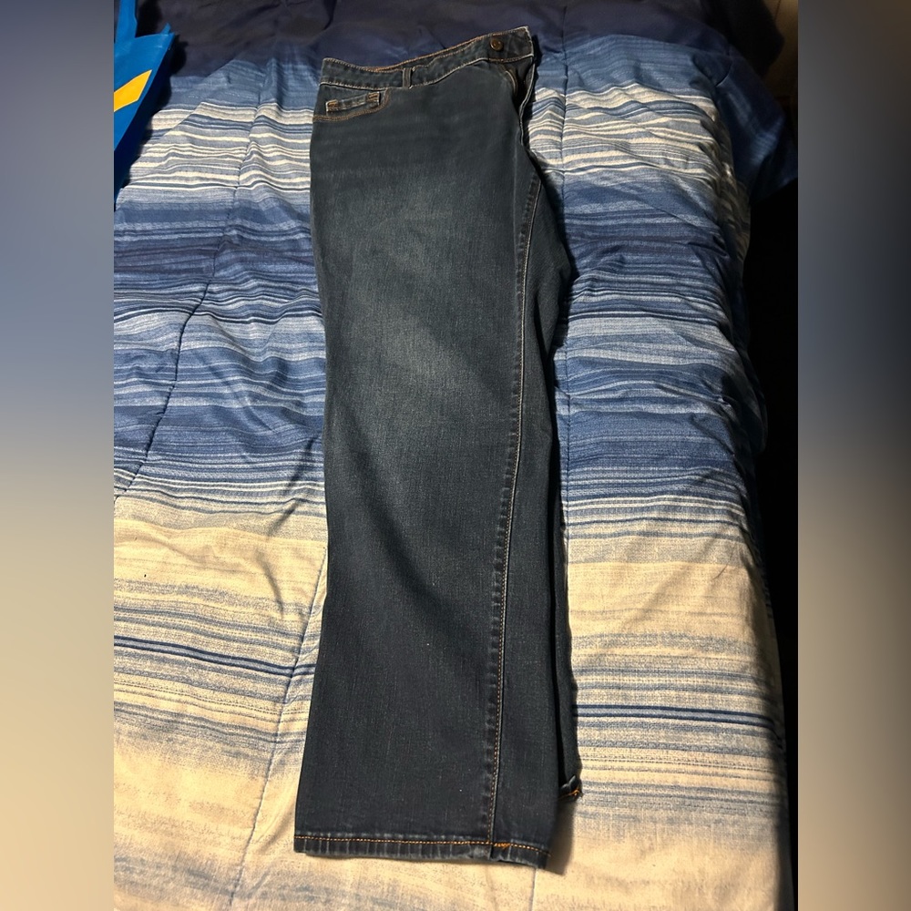 Jeans - old Navy midrise power slim straight size 20